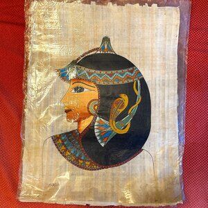 NEW IN PACKAGE! LARGE ADEL GHABOUR PAPYRUS 17" X 13" WITH GUARANTEE CERTIFICATE!